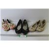 Image 1 : (3) Pair of Ladies Shoes (Size 7.5)