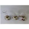 Image 2 : (3) Miniature Oil Lamps