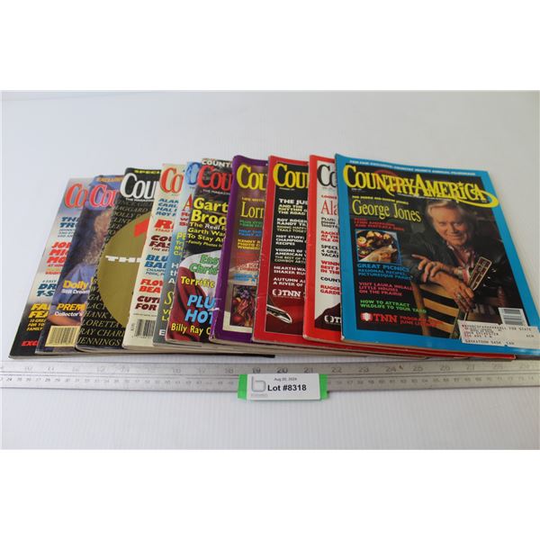 (10) Country America Magazines