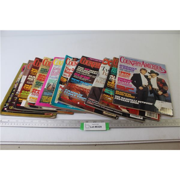 (10) Country America Magazines