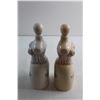 Image 4 : (2) Ceramic Female Form Decorations 13''