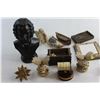 Image 4 : (13) Assorted Ceramic Decorations and Bach's Bust
