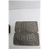 Image 6 : Pair of 1976 Saskatchewan Licence Plates and Vintage A/C Car Part