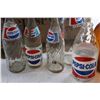Image 3 : Vintage Pepsi Cola Wooden Crate and (6) Pepsi Glass Bottles