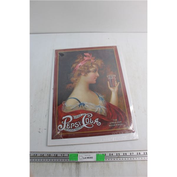 Advertising Pepsi Print 12'' x 17''