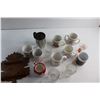 Image 6 : Wooden Maple Spoon Rack, (12) Assorted Mugs and Breton Thermos Cup