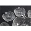 Image 2 : (7) Apple Shaped Glass Bowls 9'' and 5''