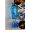 Image 3 : (2) Plush Tiger Toys, Serving Tray, Japanese Pitcher, (4) Regent Plates and Misc.