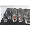 Image 2 : (7) Assorted Glasses. (4) Milkshake Glasses, Mug and Sundae Cup