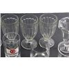Image 7 : (7) Assorted Glasses. (4) Milkshake Glasses, Mug and Sundae Cup
