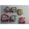 Image 10 : (6) Assorted Happy Meal Figurines with a Ball Toys