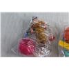 Image 9 : (6) Assorted Happy Meal Figurines with a Ball Toys