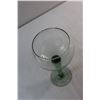 Image 3 : (4) Glass Goblets