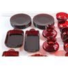 Image 2 : (33+) Red Glass Dessert Set