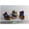 Image 1 : (3) Assorted Schmid Disney's Aladdin Ceramic Decorations