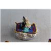 Image 5 : (3) Assorted Schmid Disney's Aladdin Ceramic Decorations