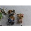 Image 3 : (5) Wind Chimes and (9) Assorted Ceramic Decorations
