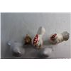 Image 4 : (5) Assorted Ceramic Birds Decorations - Chickens