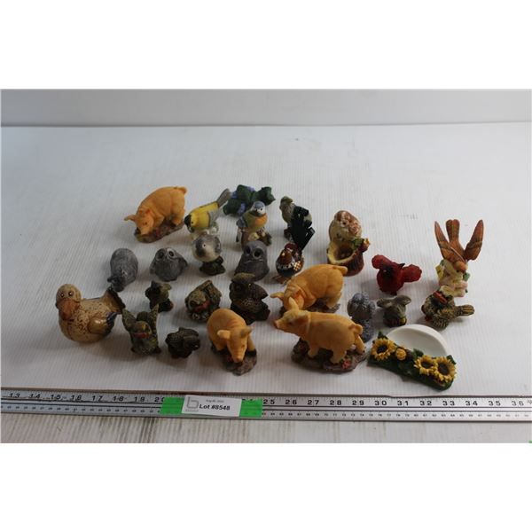 (10+) Assorted Ceramic Birds Decorations