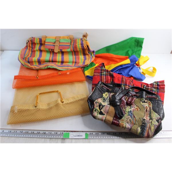 (6) Assorted Hand Bags