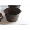Image 2 : (12) Metal Planters 8'' and 10''