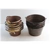 Image 6 : (12) Metal Planters 8'' and 10''