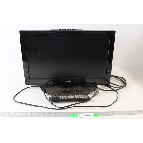 RCA Monitor/TV - Tested Works, Remote, HDMI Cord