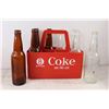 Image 3 : (6) Glass Coke Bottles, (8) Glass Bottles