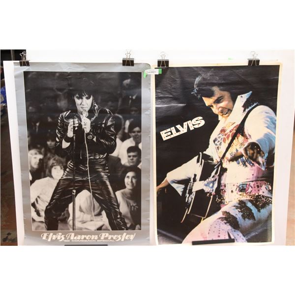 (2) Elvis Posters