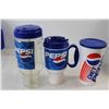 Image 3 : * Assorted Pepsi Glass Bottles Cups Cans