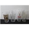 Image 3 : (8) Coca-Cola Glass Cups and Other Glass Cups, Small Watering Can, Pink Marble Coaster Set of 6 , Gl