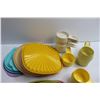 Image 2 : Assorted Lids and Measuring Cups - Tupperware