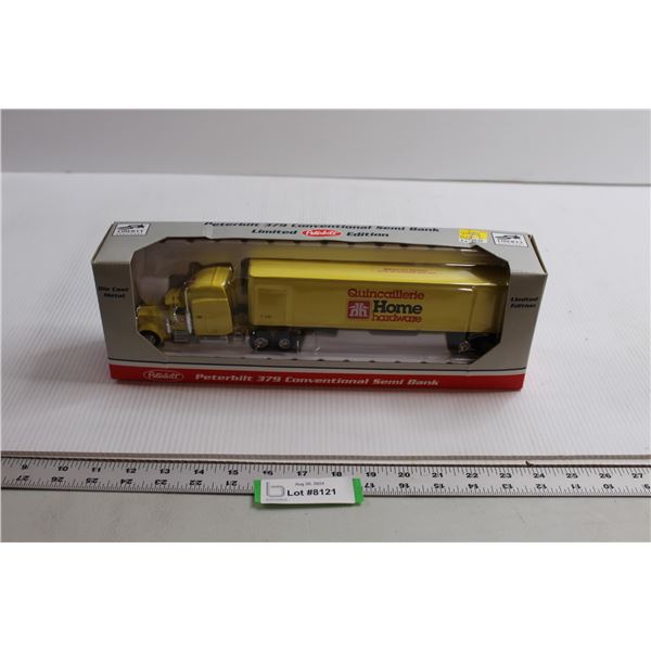 Liberty Classics Peterbilt 379 Conventional Semi Bank Die Cast - 1/64