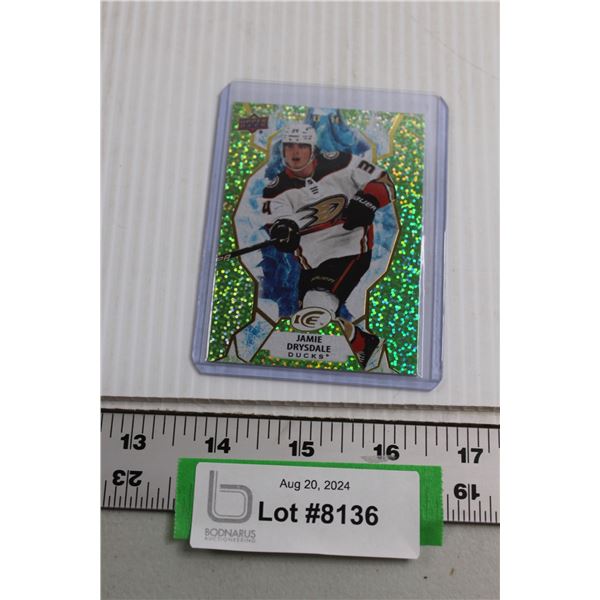 Jamie Drysdale Green Ice Upper Deck Rookie Hockey Card
