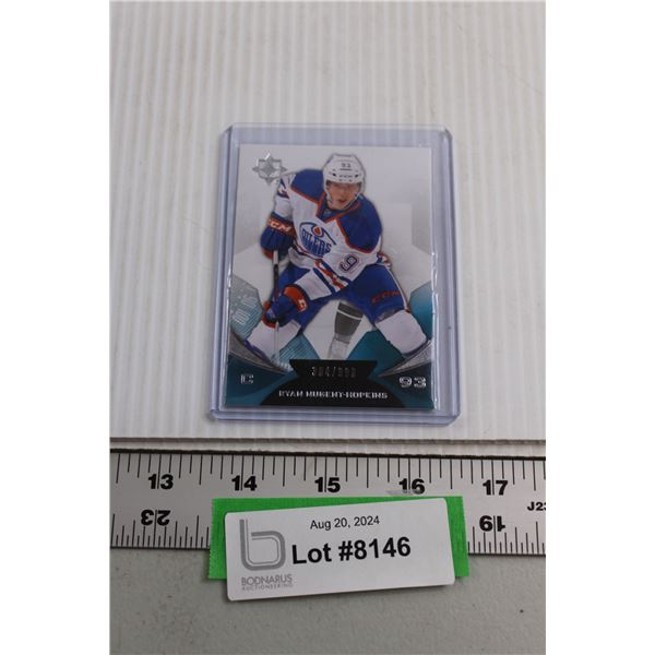 Ryan Nugent Hopkins Numbered 2nd Year Upper Deck Hockey Card