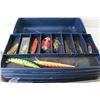 Image 5 : Flambeau Fishing Tackle Box w/Contents - Hooks - Pickerel Rigs