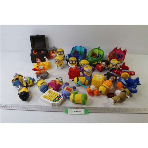 Assortment of Plastic Toys - Minions