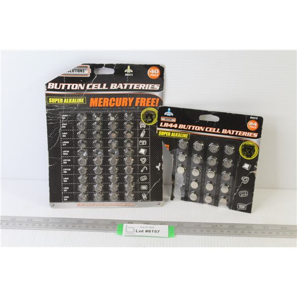 Button Batteries (assorted sizes)