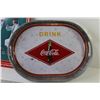 Image 2 : (2) Coca-Cola Tin Trays (one has damage)