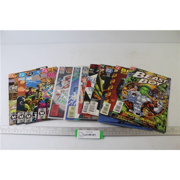 (12) DC Comics - Beast Boy - Millennium - Nightwing - Young Justice - Legionnaires