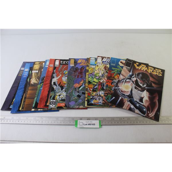 (12) Image Comics - Iron Wings - Wild Cats - Mage - Warlands - Sigma