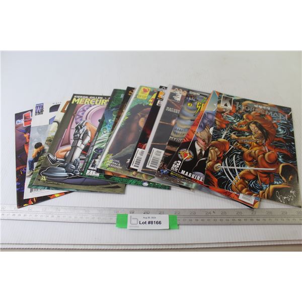 (12) Assorted Comics - Kevlar - Valiant - Marvel - Warp Graphics - Wild Storm