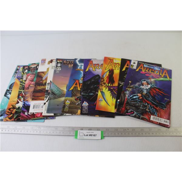 (12) Assorted Comics - Top Cow - Antarctic Press - Image - Malibu - Wild Storm