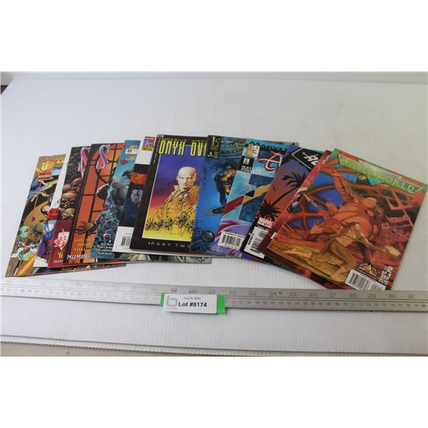 (12) Assorted Comics - Acclaim - CrossGen - Marvel - Lair - Wildstorm