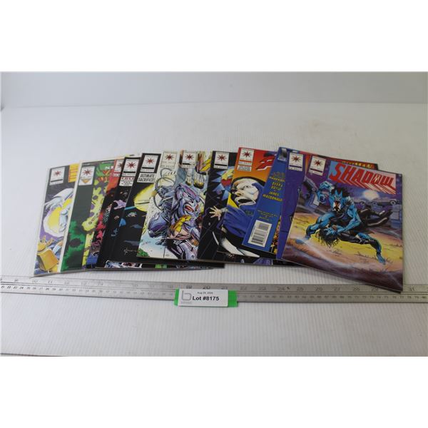 (12) Valiant Comics - Shadow Man - Time Walker - Future Force - Magnus - Robot Fighjter