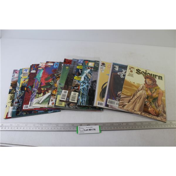 (17) Assorted Comics - Malibu - Top Cow - Image - CGE - Vic - Dark Horse - Vertigo