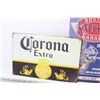 Image 4 : (4) Tin Signs - Coke - Route 66 - Busted Knuckle - Corona