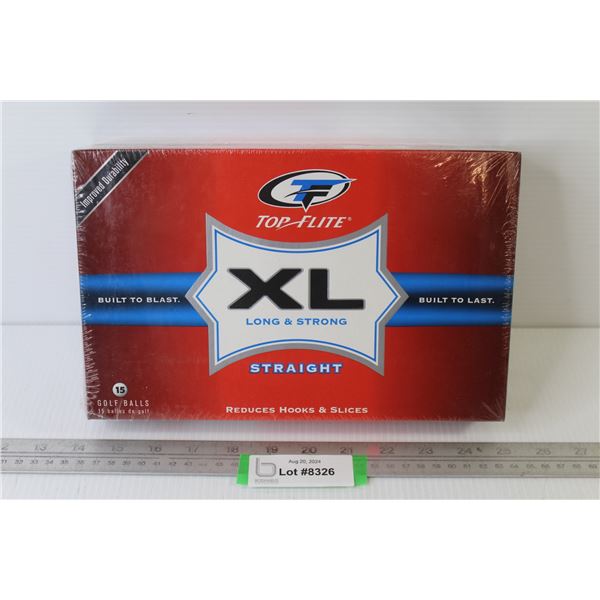 Top Flite Long & Straight Golf Balls (NIB)