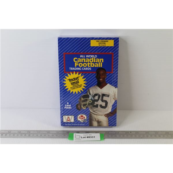 All World Canadian Football Trading Cards (NIB)