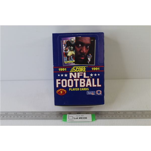 1991 Score NFL Footballs Player Trading Cards (NIB)